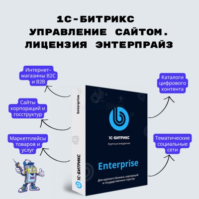 1С-Битрикс: Управление сайтом. Лицензия Энтерпрайз - купить в Ханазе